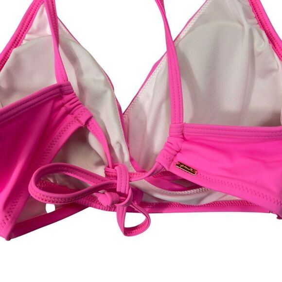 🆕 medium VICTORIA’S SECRET PINK BODY WRAP BIKINI TOP - Picture 5 of 14